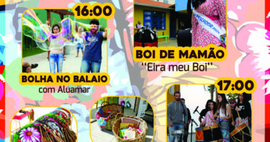 Domingo que vem é dia de Balaio Cultural.