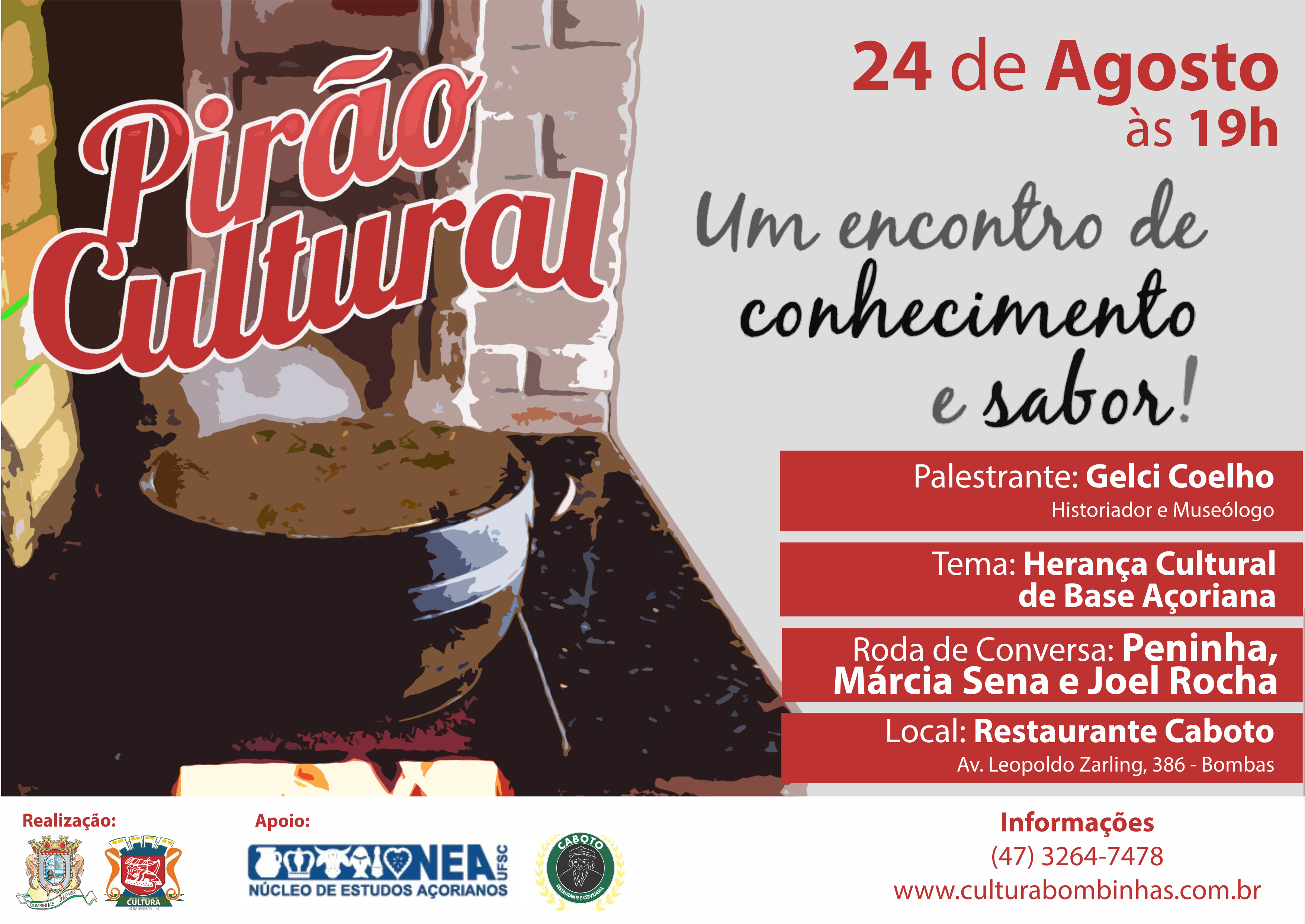 Boi de Mamão e demais folguedos são a temática de Pirão Cultural Especial da Semana do Folclore.