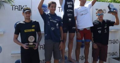 Natan Santos participa da 3ª Etapa do Circuito Catarinense de Triathlon.