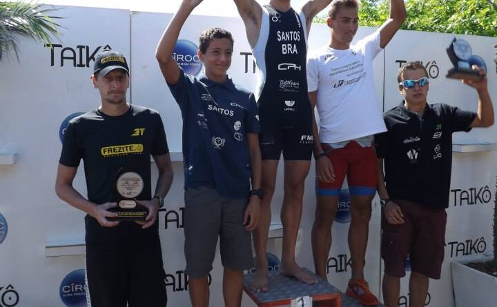 Natan Santos participa da 3ª Etapa do Circuito Catarinense de Triathlon.