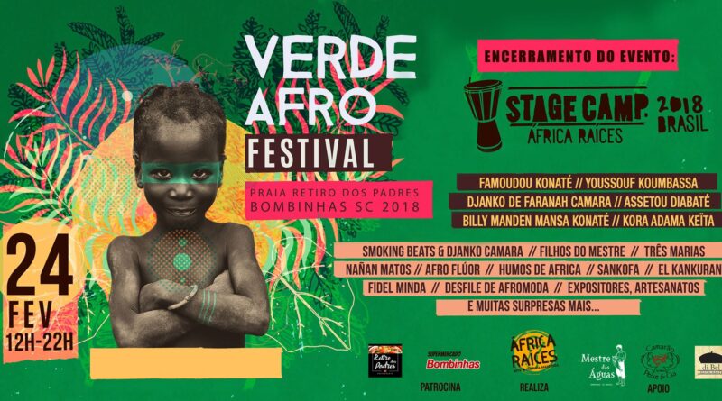 Bombinhas sedia Festival de Cultura Africana