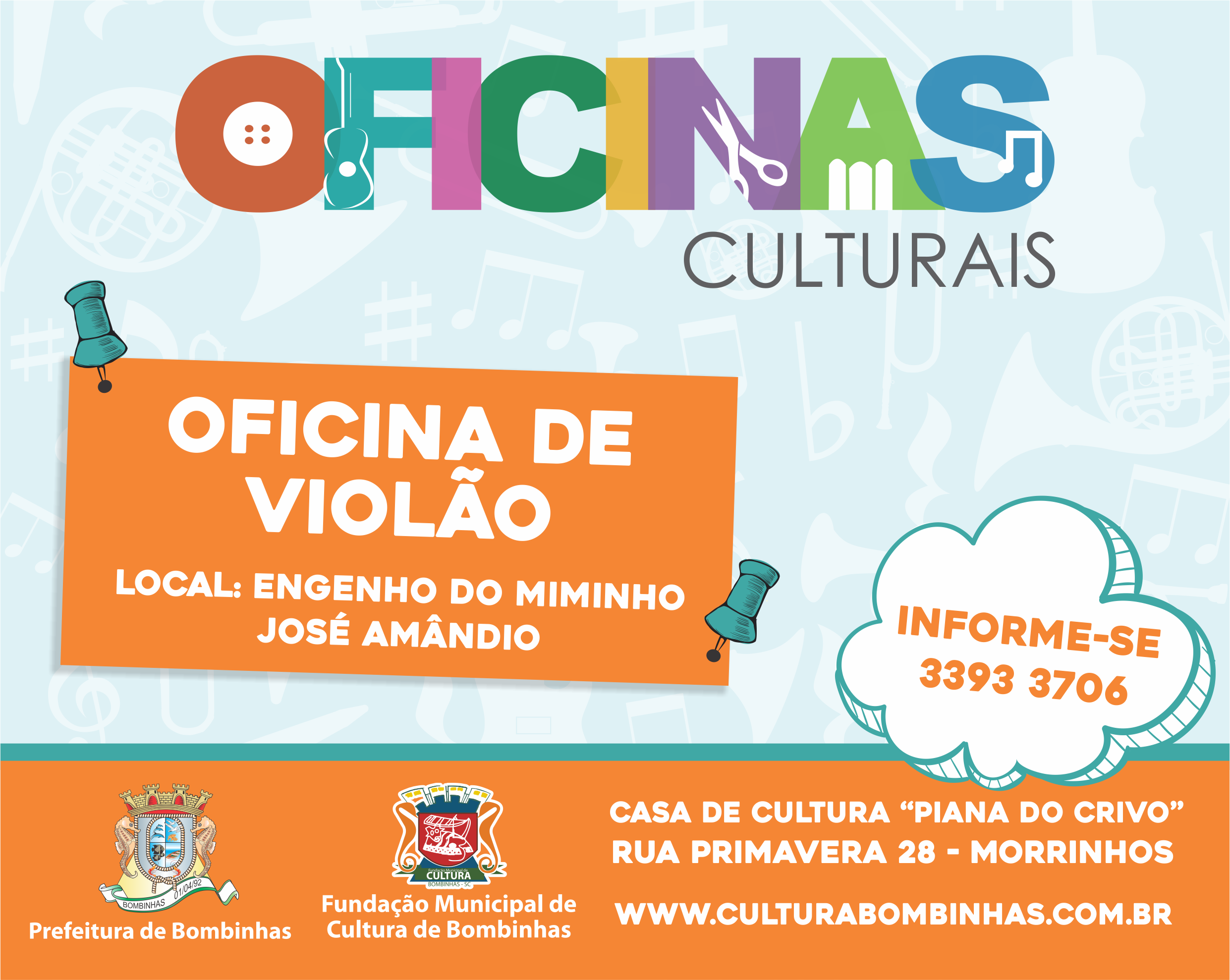 Projeto Oficinas Culturais amplia acesso à comunidade e inicia aulas no bairro José Amândio.