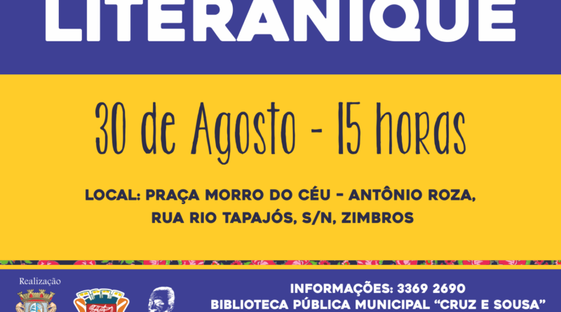 Biblioteca Pública realiza piquenique com atividades embasadas na literatura infantil na praça do Zimbros.