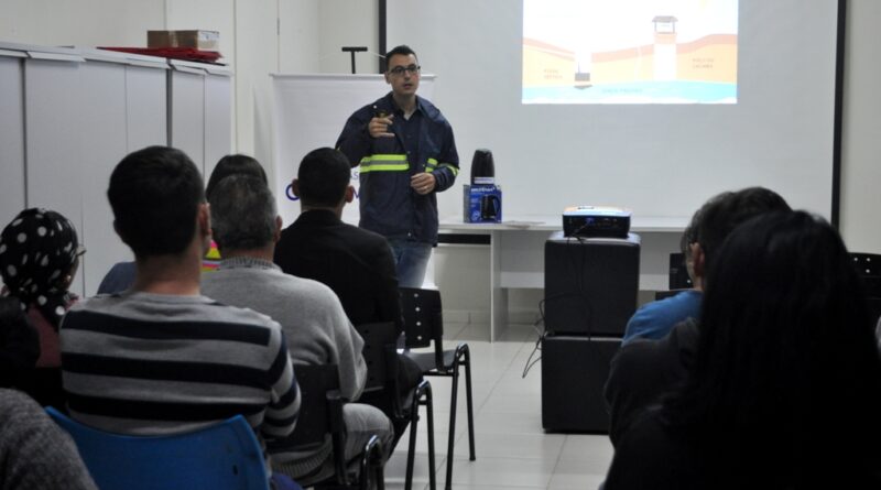 Apresentação foi na reunião entre a Águas de Bombinhas e a comunidade