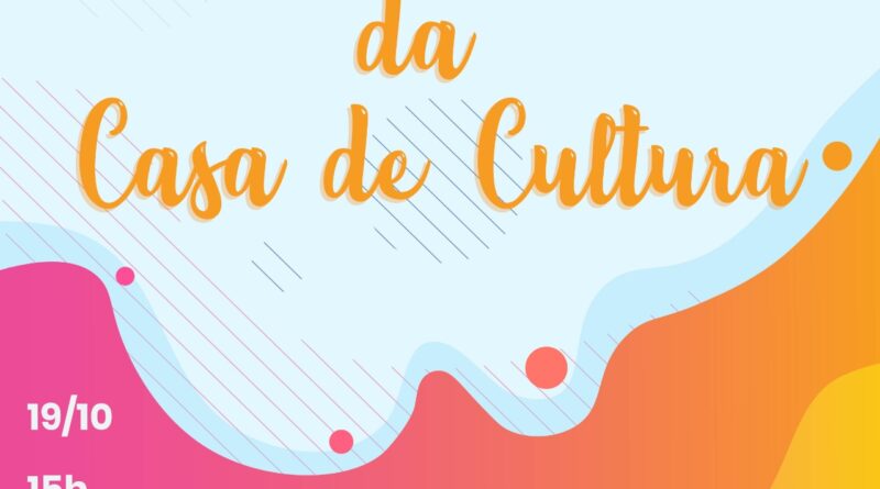 A 4ª edição do Sarau da Casa de Cultura promete esbanjar talento e diversão.