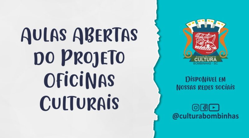 Projeto Oficinas Culturais oferece por meio de seus profissionais, aulas abertas à comunidade pelas redes sociais