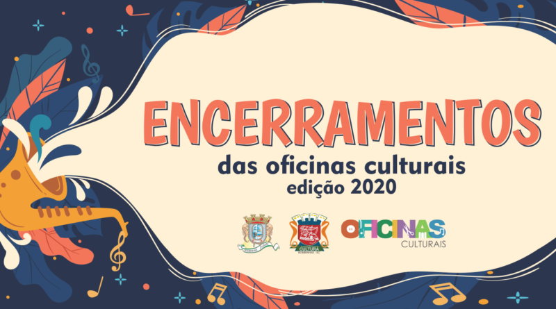 Alunos do Projeto Oficinas Culturais apresentam trabalhos de Encerramento de forma virtual.