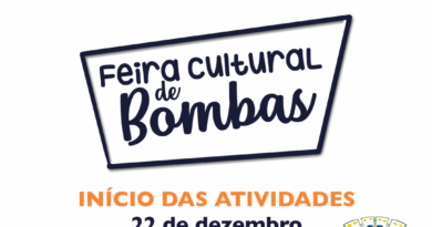 Feira Cultural de Bombas inicia programação no dia 22 de dezembro, às 19h00.