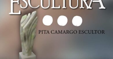 Pita Camargo realiza oficina e palestra de escultura em Bombinhas no dia 8 de março.
