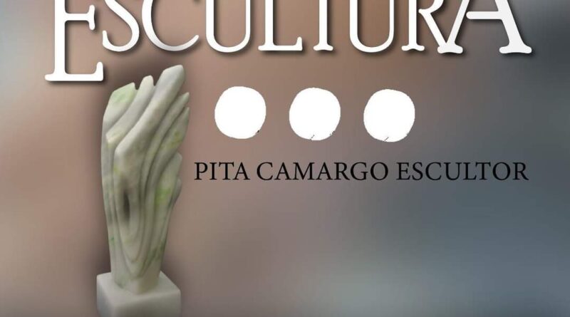 Pita Camargo realiza oficina e palestra de escultura em Bombinhas no dia 8 de março.