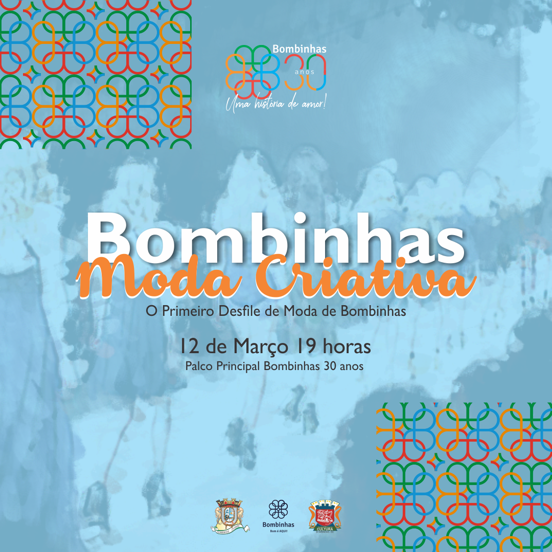 Sábado tem o 1º Desfile de Moda de Bombinhas, em comemoração ao 30º aniversário do município.