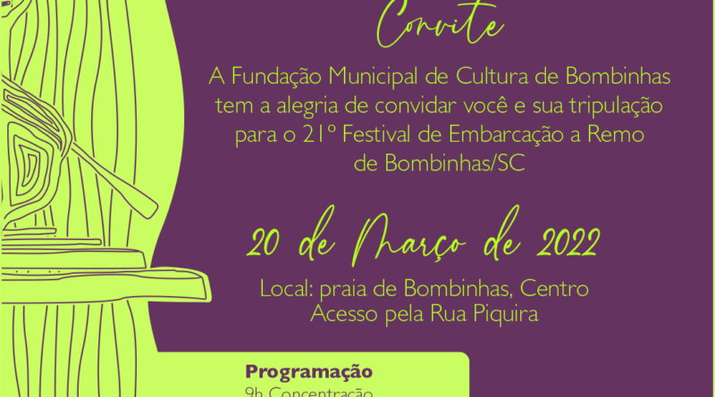 Tradicional Corrida de Canoa de Um Pau Só será realizada no domingo, 20 de março.