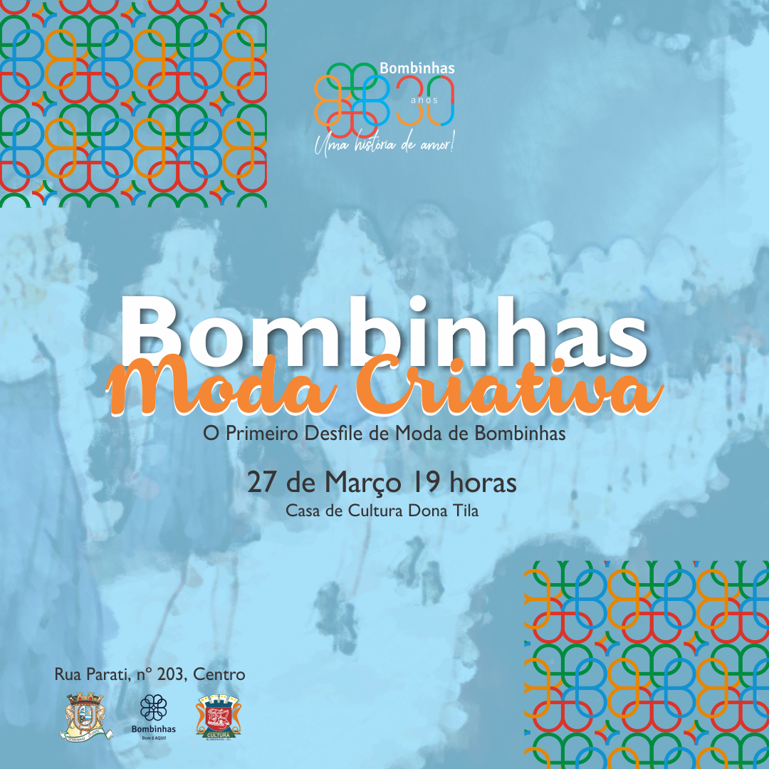 Desfile de Moda de Bombinhas acontece no domingo 27 de março.
