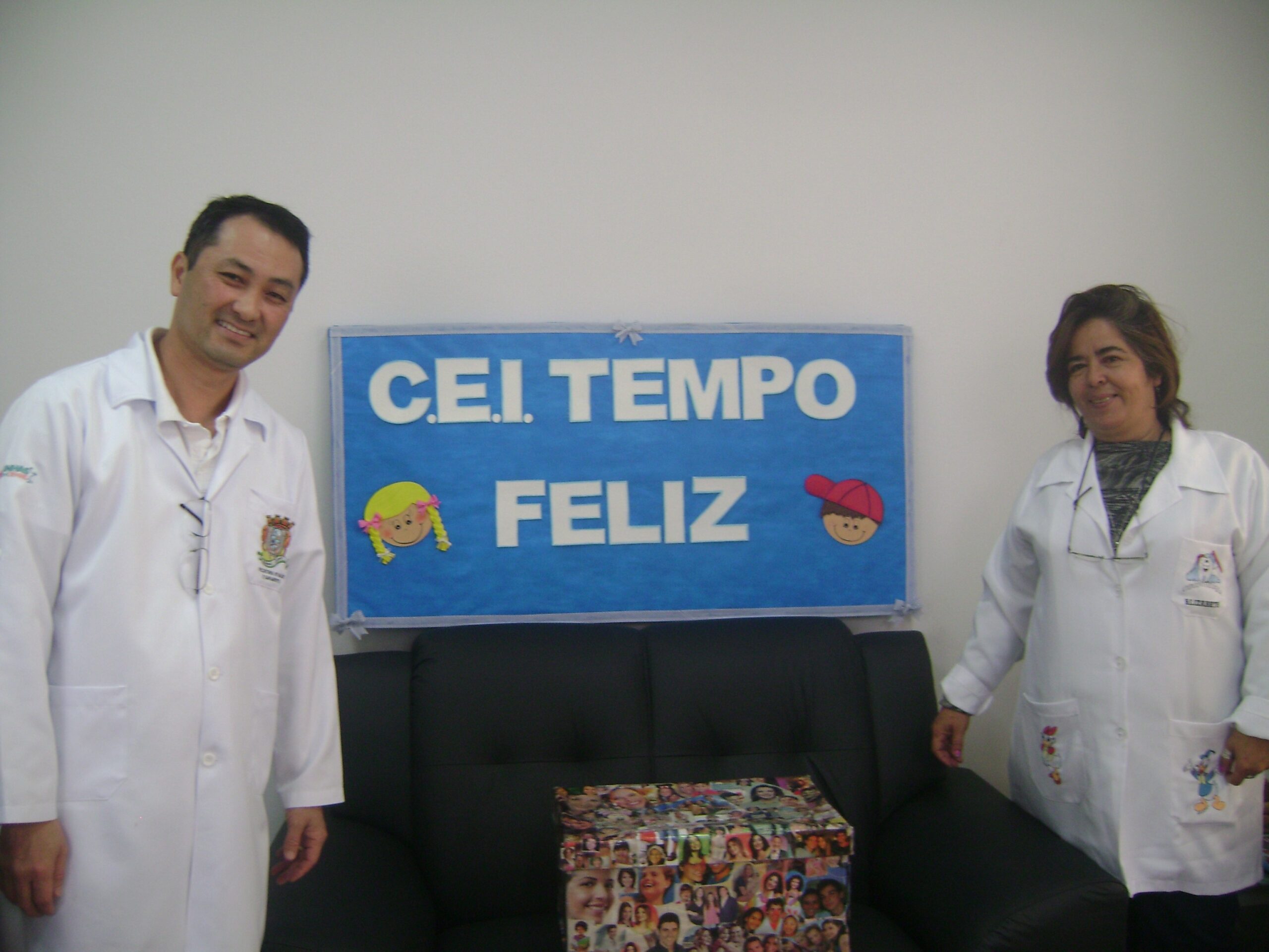 Equipe de saúde bucal do José Amândio realiza treinamento para professoras e monitoras do CEI Tempo Feliz.
