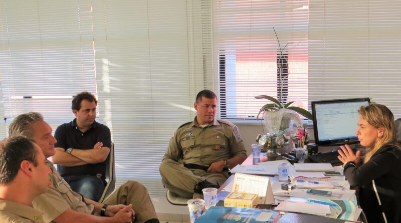 Reunião com o Comando Regional da Polícia Militar