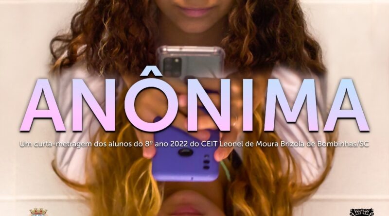 O curta Anônima é o primeiro filme produzido por estudantes da cidade a ser selecionado para um festival internacional.