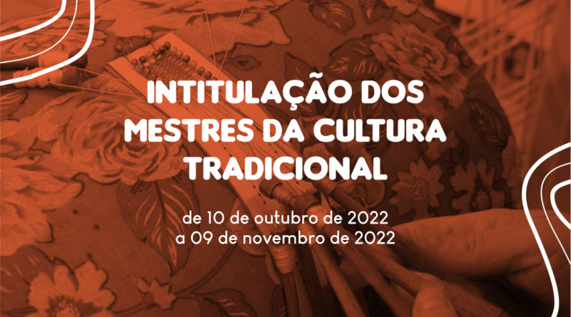 FMC recebe indicações para Intitulação de Mestres da Cultura Tradicional de Bombinhas até as 17h00 do dia 9 de novembro.