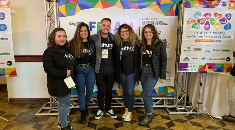 Equipe da FMCB participa de instância de debate da política pública cultural e formações, em Lages.