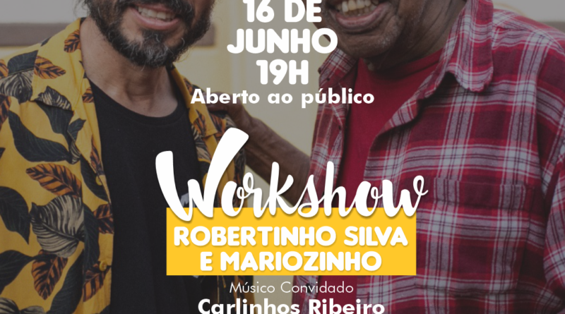 Sexta-feira tem workshow gratuitito com lançamento do livro “Ritmos brasileiros em forma de rudimentos” na Casa de Cultura Dona Tila.